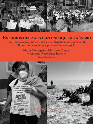 cover image of Estudios del agua con enfoque de género